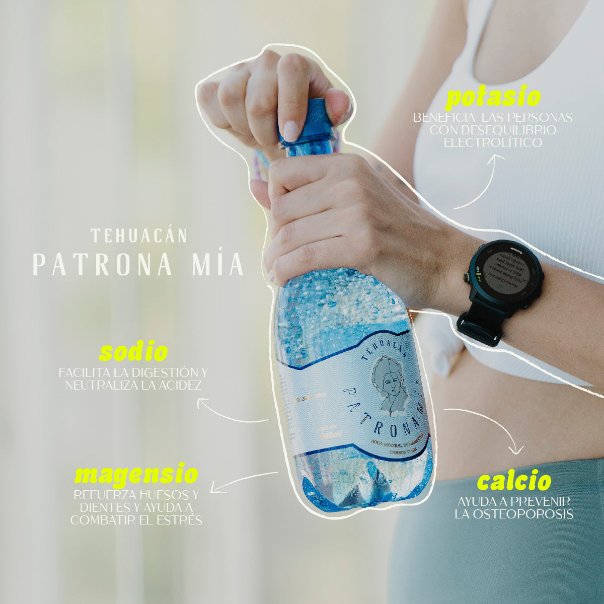 Agua Mineral de manantial 600 ml