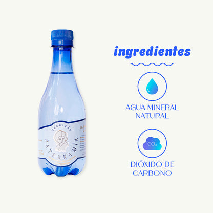 Caja 24 botellas · Agua Mineral De Manantial Carbonatada 355 ml